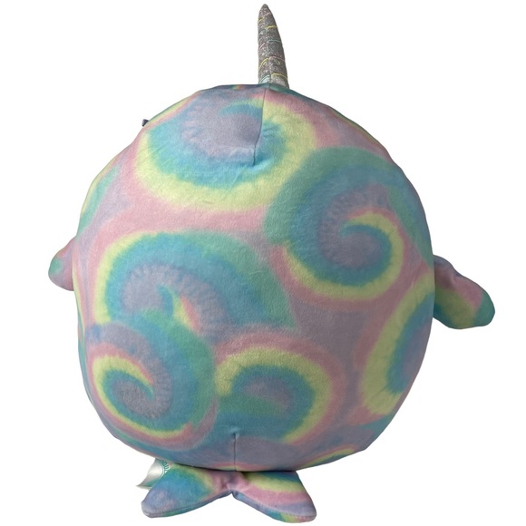 Squishmallow Igor The Narwhal TyeDye Embroidered Limited Edition Day of the Dead - Picture 13 of 16